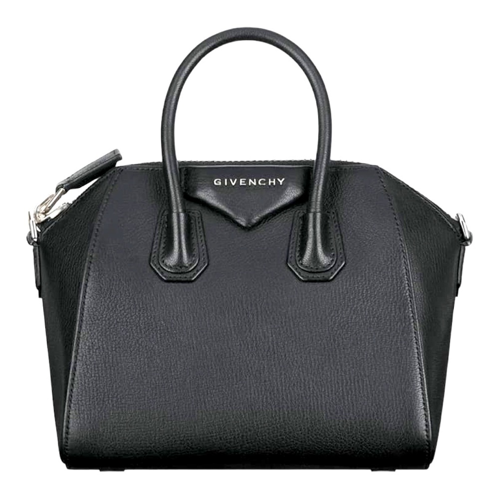 👜 🆕 Givenchy Antigona Mini Grained Leather Bag in color Black